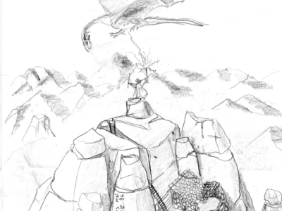 Boris_Ganne_-_1996_-_Combat_contre_un_dragon_volant_-_crayon.png