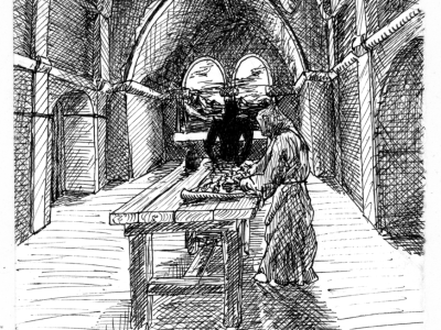 Boris_Ganne_-_1997_-_Préparation_d_une_ronde_-_encre.png