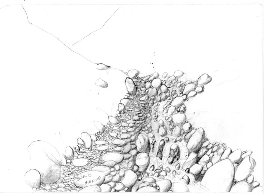 Boris_Ganne_-_1997_-_Chemin_et_torrent_de_montagne_-_étude_au_crayon.png